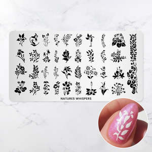 Nature's Whispers - Pattern Press Template