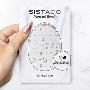 Sistaco Embellishments: Golden Bloom