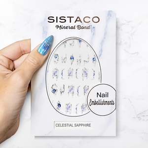 Sistaco Embellishments: Celestial Sapphire