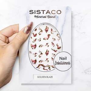 Sistaco Embellishments: Golden Blaze