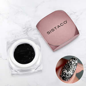 Nail Kit And Extras: Pattern Press - Bold Black
