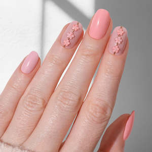 Petal Pressed - Oval Sustainable Nails