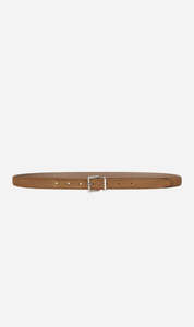 Frame Denim: Frame Denim | The Suede Square Buckle Belt - Date