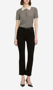 Frame Denim: Frame Denim | The Smart Polo - Cream Multi