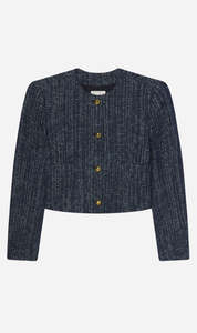 Frame Denim | The Tweed Jacket - Indigo