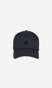Anine Bing | Jeremy Baseball Cap AB - Black Denim