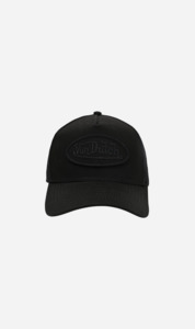 Caps: Von Dutch | Triple Black Trucker Hat - Black