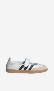 Summer Whites: Adidas | Samba Jane - White/Alumin/Black