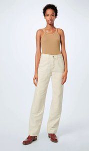 Re Done: RE/DONE | Ribbed Tank - Sand