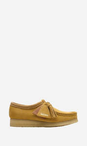 Shoe Sale: Clarks | Wallabee - Golden Tan Suede