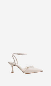 La Tribe | Indy Heel - Milk/Lace