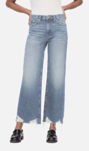 Sale Jeans: Frame | The Relaxed Straight Raw Fray - Divine Modern Chew