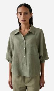 Laing: Laing | Raglan Sleeve Blouse - Olive