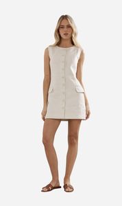 Caitlin Crisp: Caitlin Crisp | Manhattan Mini - Natural Linen