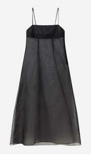 Sale Dresses 1: Silk Laundry | Organza A-Line Dress - Black