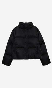 Puffer Jackets: Anine Bing | Dorian Puffer - Black