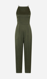 Womens Jumpsuits: Samsoe Samsoe | Savilla Jumpsuit - Dusty Olive