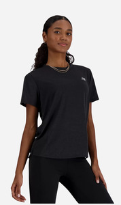 New Balance | Athletics Short Sleeve - Black Heather