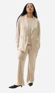 Silk Laundry | Relaxed Blazer - Hazelnut