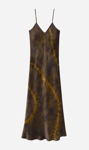 Silk Laundry: Silk Laundry | 90s Slip Dress - Tie Dye