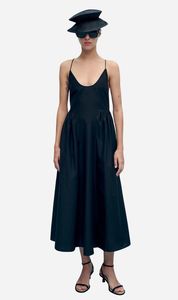 Silk Laundry: Silk Laundry | Dive Dress - Black