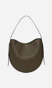Victoria Beckham: Victoria Beckham | The Dia Hobo Bag - Dark Khaki