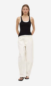 Assembly Label: Assembly Label | Charlie Rib Tank - Black