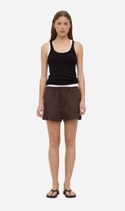 Assembly Label | Everyday Poplin Short - Ganache