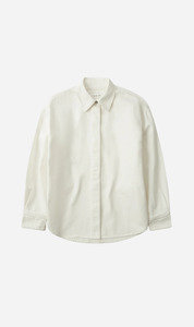 Assembly Label | Emilia Denim Overshirt - Vintage White