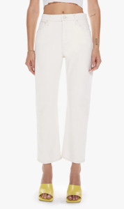 Blanc De Blanc: Mother Denim | The Ditcher Crop - Act Natural