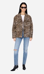Outerwear: Anine Bing | Flynn Jacket - Leopard