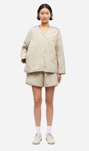 Outerwear: Samsoe Samsoe | Sayuna Jacket - White Pepper