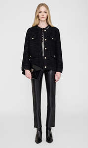 Sale Accessories: Anine Bing | Elly Clutch - High Shine Black