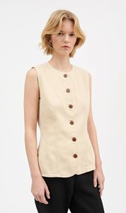 Skall Studio | Tammy Vest - Beige