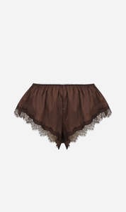 Loungewear: Kat the Label | Sorrento Short - Espresso