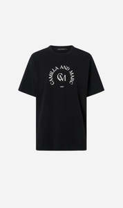 Loungewear: Camilla and Marc | Karine Graphic Tee - Black