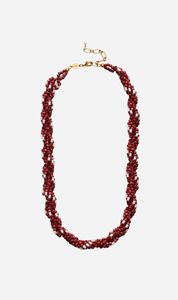 Anni Lu | Rodeo Necklace - Deep Burgundy