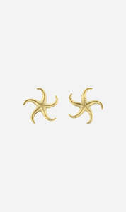 Full Price 3: Zoe & Morgan | Starfish Earrings - Gold