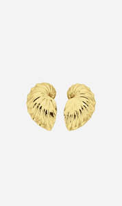 Full Price 3: Zoe & Morgan | Paper Nautilus Earrings - Gold Vermeil