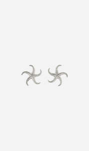 Zoe & Morgan | Starfish Stud - Silver