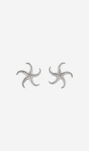 Full Price 3: Zoe & Morgan | Starfish Earrings - Silver
