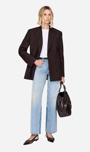 Anine Bing | Aretha Blazer - Deep Brown