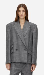 Blazers Coats: Camilla and Marc | Zazu Blazer - Charcoal Marle