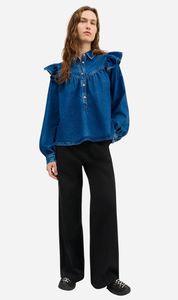 Skall Studio | Mille Blouse - Vintage Washed Blue