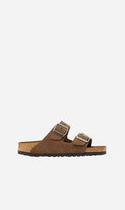 Birkenstock | Arizona Soft Foot Bed Suede Reg - Dark Tea