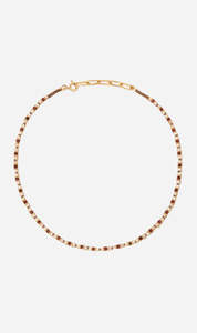 Tityaravy | Kravat Necklace - Garnet