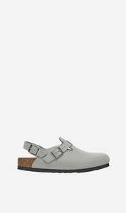 Last Ones: Birkenstock | Tokio Nubuck Regular - Pure Sage