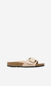 Last Ones: Birkenstock | Madrid Big Buckle High Shine Regular - New Beige