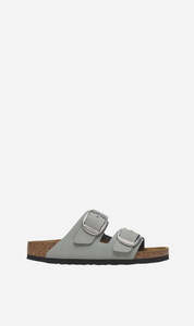 Last Ones: Birkenstock | Arizona Big Buckle Nubuck Regular - Pure Sage