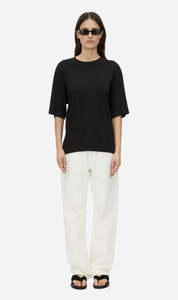 Sale Tops: Camilla and Marc | Felton Draped Back Tee - Black